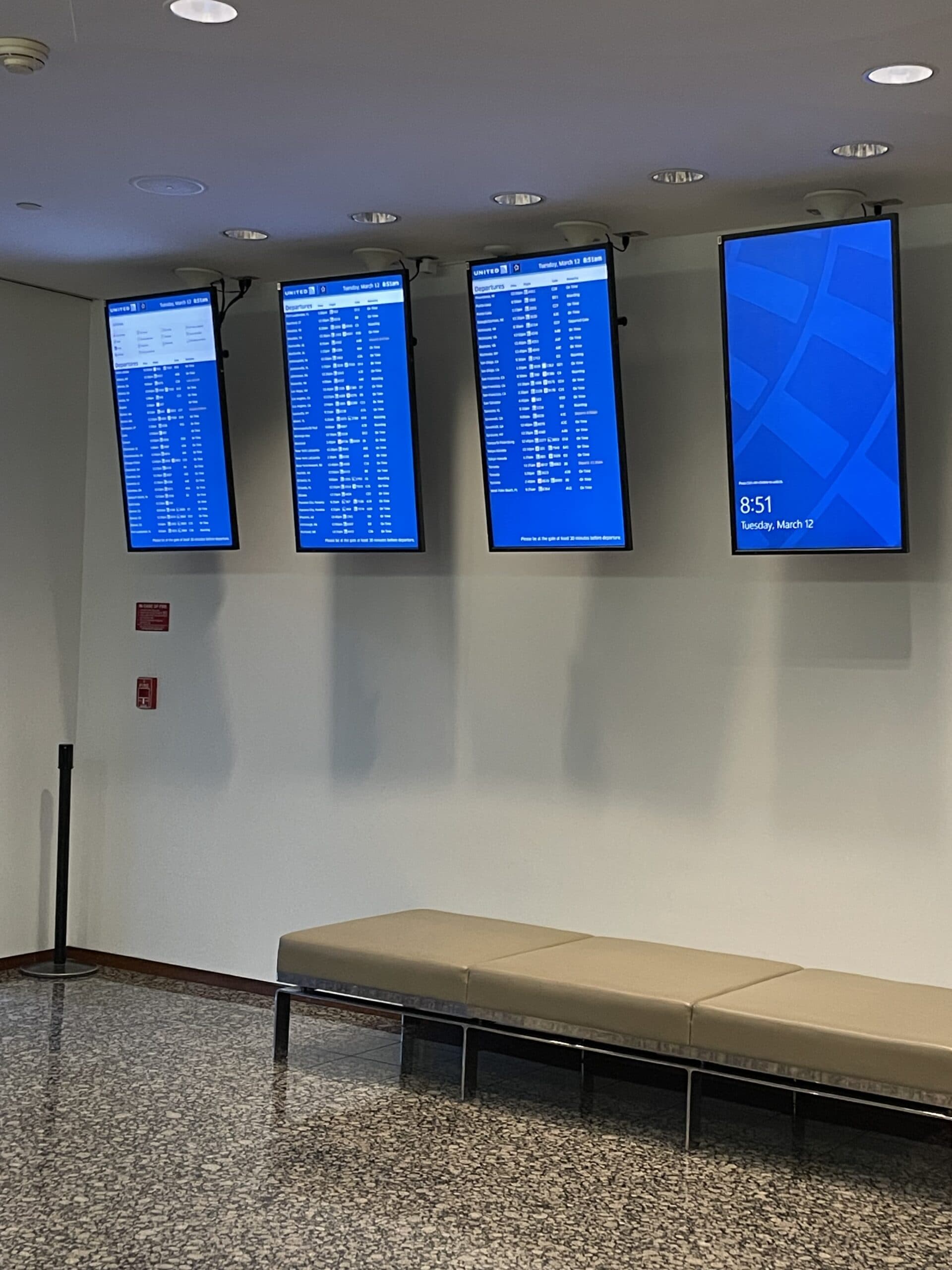 commercial AV digital display and office video conferencing setup