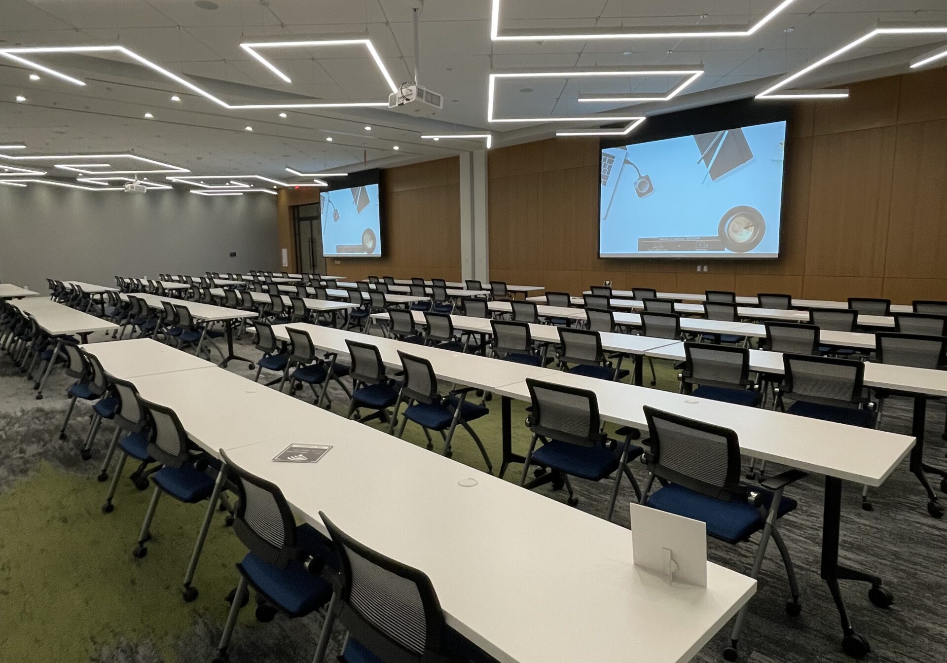 commercial AV services with conference room presentation and training system installation